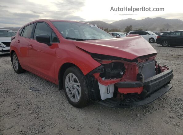JF1GUABC4S8234233 2025 SUBARU IMPREZA Красный Передняя правая четверть