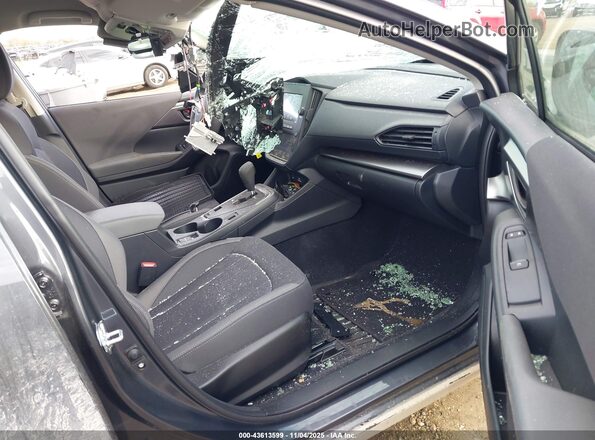 JF1GUABC5S8233723 2025 SUBARU IMPREZA Gray Widok wnętrza z przodu
