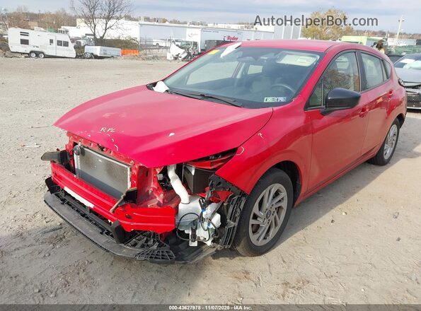 JF1GUABC6R8906027 2024 SUBARU IMPREZA Красный Передняя левая четверть