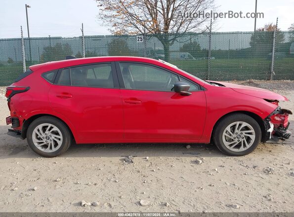 JF1GUABC6R8906027 2024 SUBARU IMPREZA Красный Вид задней части салона