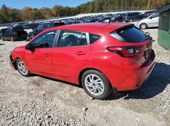JF1GUABC6S8265709 2025 SUBARU IMPREZA Красный Задняя левая четверть