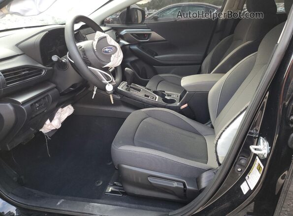 JF1GUABC7S8270806 2025 SUBARU IMPREZA Black წინა სალონის ხედი
