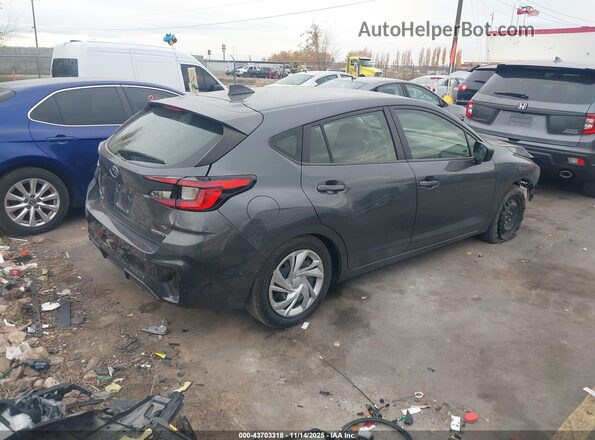 JF1GUABC8R8264782 2024 SUBARU IMPREZA Серый Задняя правая четверть
