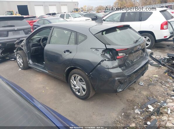 JF1GUABC8R8264782 2024 SUBARU IMPREZA Серый Задняя левая четверть