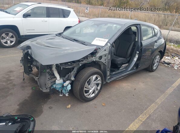 JF1GUABC8R8264782 2024 SUBARU IMPREZA Серый Передняя левая четверть
