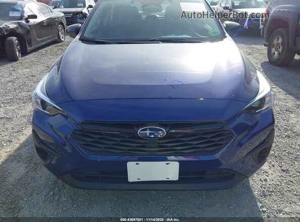 JF1GUABC8S8330608 2025 SUBARU IMPREZA Blue Вид задньої частини салону