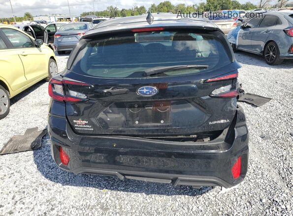 JF1GUABC9R8285950 2024 SUBARU IMPREZA Black Вид ззаду
