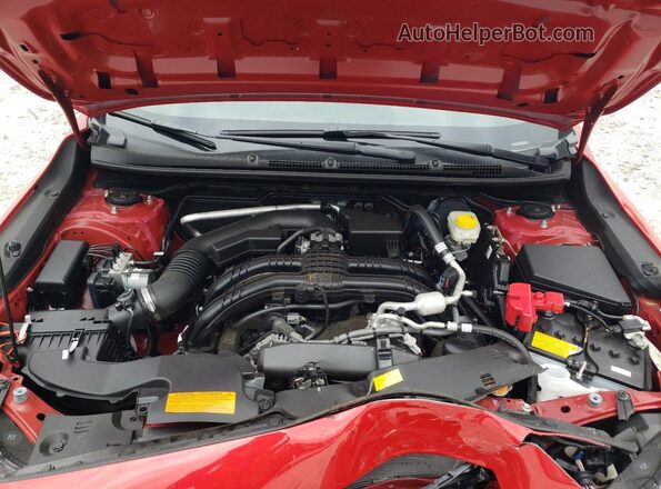 JF1GUABC9R8292199 2024 SUBARU IMPREZA Красный Вид задней части салона
