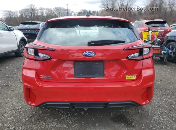 JF1GUAFC2R8860416 2024 SUBARU IMPREZA Red უკანა ხედი