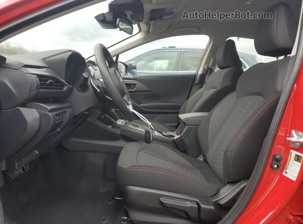 JF1GUAFC2R8860416 2024 SUBARU IMPREZA Red წინა სალონის ხედი