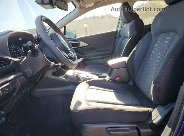 JF1GUAFC4R8294470 2024 SUBARU IMPREZA Синий Вид салона спереди