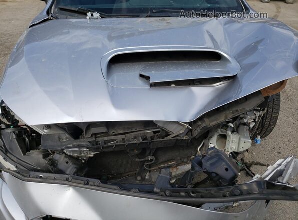 JF1VA1C68M9809133 2021 SUBARU WRX Silver Rear interior view