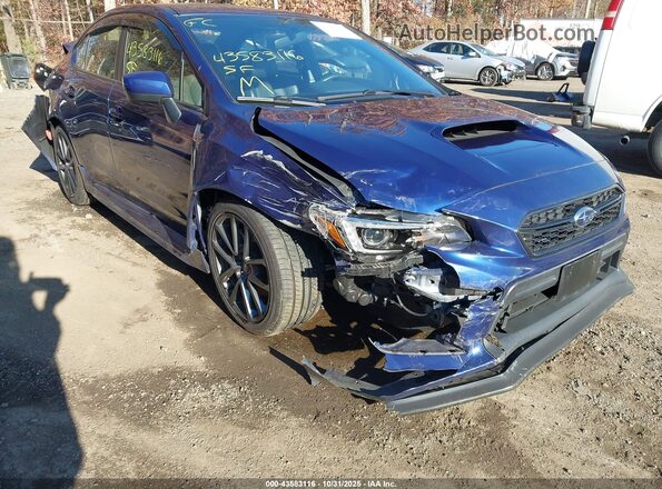 JF1VA1H66L9827492 2020 SUBARU WRX Синий Вид спереди