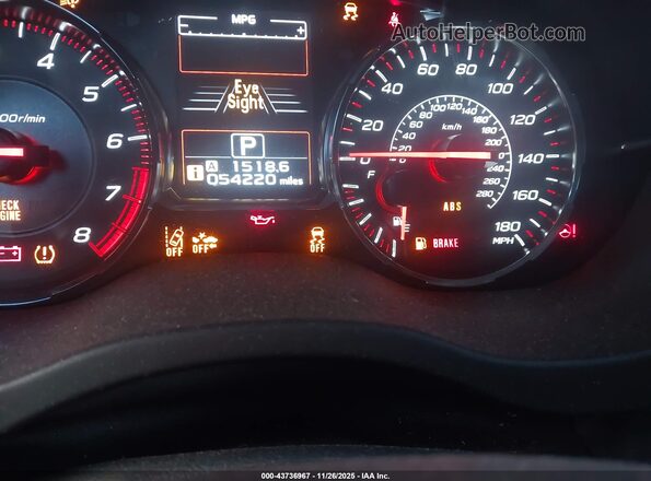 JF1VA1N69K8823834 2019 SUBARU WRX Dark Blue 