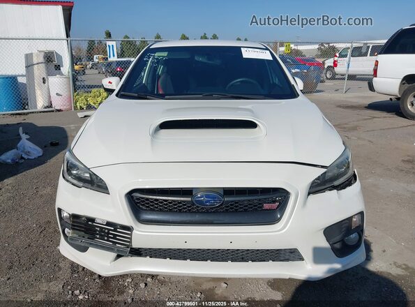 JF1VA2M65H9812646 2017 SUBARU WRX STI White უკანა სალონის ხედი