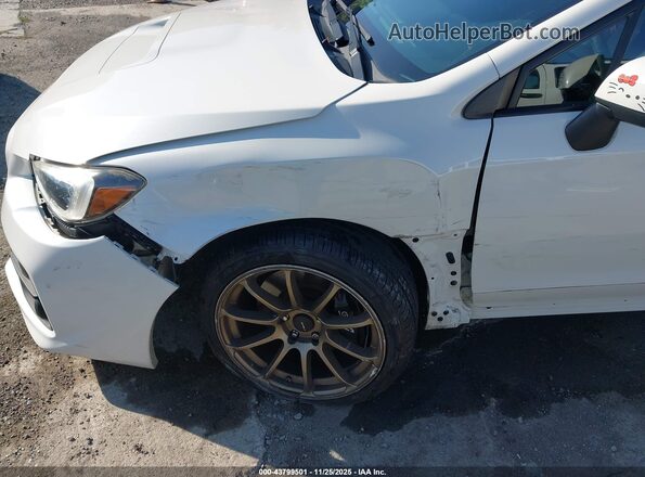 JF1VA2M65H9812646 2017 SUBARU WRX STI White წინა ხედი