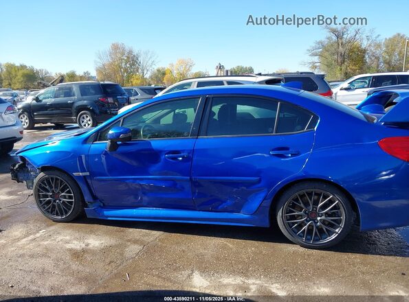 JF1VA2M69H9833435 2017 SUBARU WRX STI Blue Front view