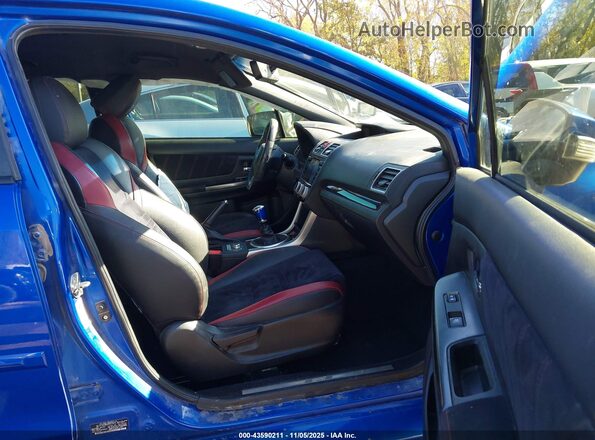 JF1VA2M69H9833435 2017 SUBARU WRX STI Blue Front interior view