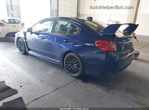 JF1VA2M6XG9830168 2016 SUBARU WRX STI Blue Rear left
