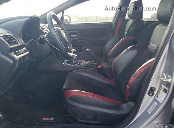 JF1VA2W60M9812593 2021 SUBARU WRX Silver წინა სალონის ხედი