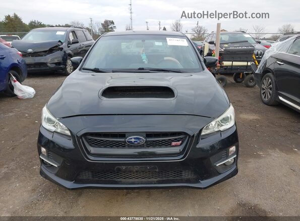 JF1VA2Z6XG9803352 2016 SUBARU WRX STI Black Вид щитка приладів