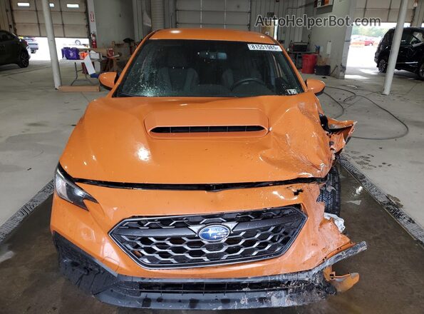 JF1VBAA6XP9809896 2023 SUBARU WRX Orange Դիմացի տեսք