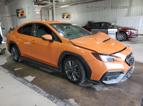 JF1VBAA6XP9809896 2023 SUBARU WRX Orange Առջևի աջ