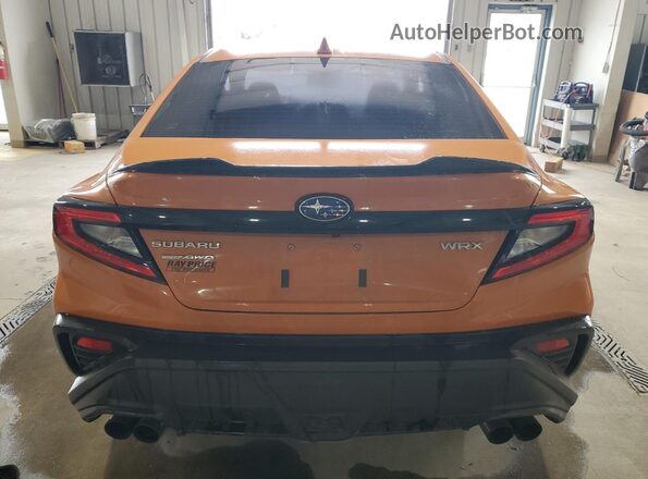 JF1VBAA6XP9809896 2023 SUBARU WRX Orange Հետևի տեսք