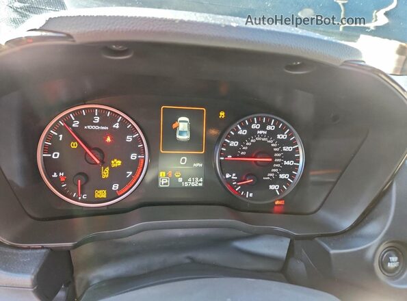 JF1VBAB69P8802989 2023 SUBARU WRX Black ხელსაწყოთა პანელის ხედი