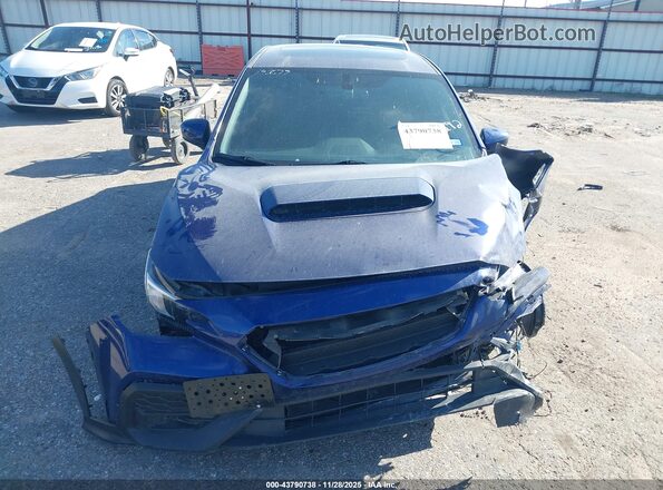 JF1VBAF60N9020517 2022 SUBARU WRX Blue წინა პანელის ხედი