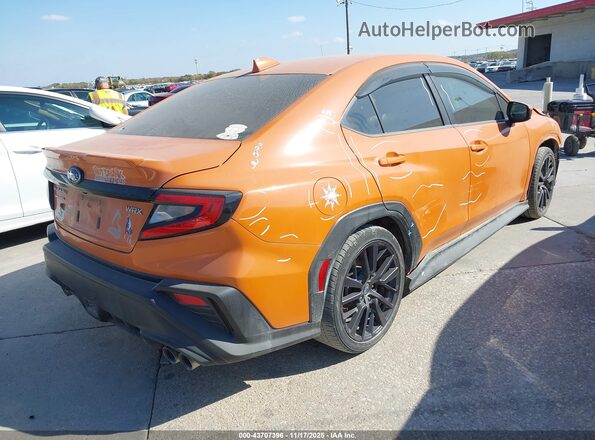 JF1VBAF62N9010264 2022 SUBARU WRX Orange Задня права чверть