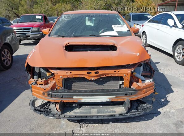 JF1VBAF62N9010264 2022 SUBARU WRX Orange Вид щитка приладів