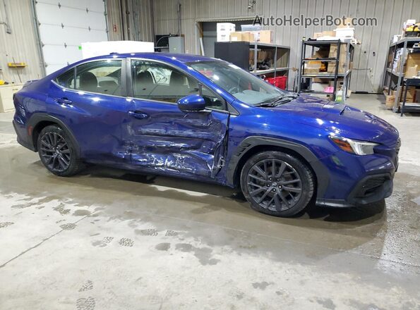 JF1VBAF62N9019272 2022 SUBARU WRX Синий Передняя правая четверть