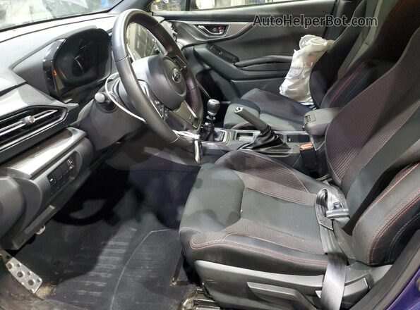 JF1VBAF62N9019272 2022 SUBARU WRX Синий Вид салона спереди
