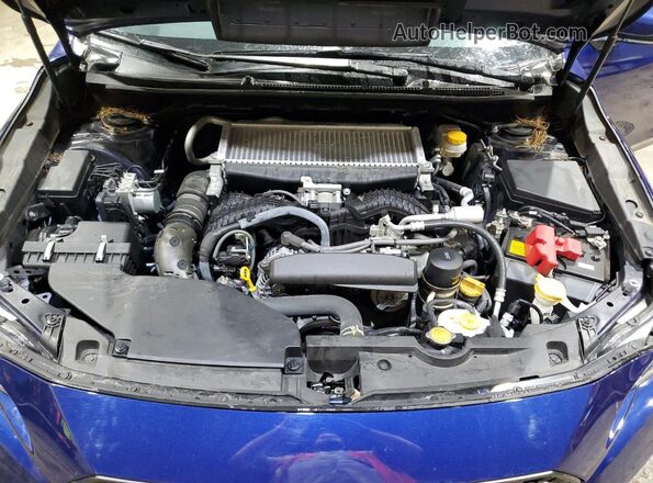 JF1VBAF62N9019272 2022 SUBARU WRX Синий Вид задней части салона