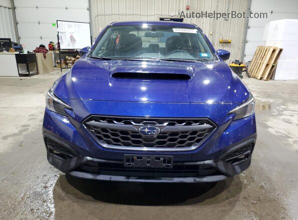 JF1VBAF62N9019272 2022 SUBARU WRX Синий Вид спереди