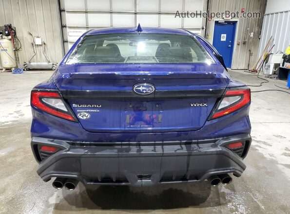 JF1VBAF62N9019272 2022 SUBARU WRX Синий Вид сзади