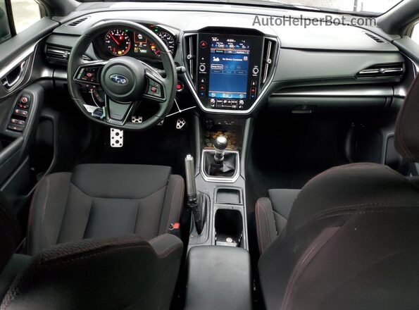 JF1VBAF67N9008980 2022 SUBARU WRX White Dashboard view