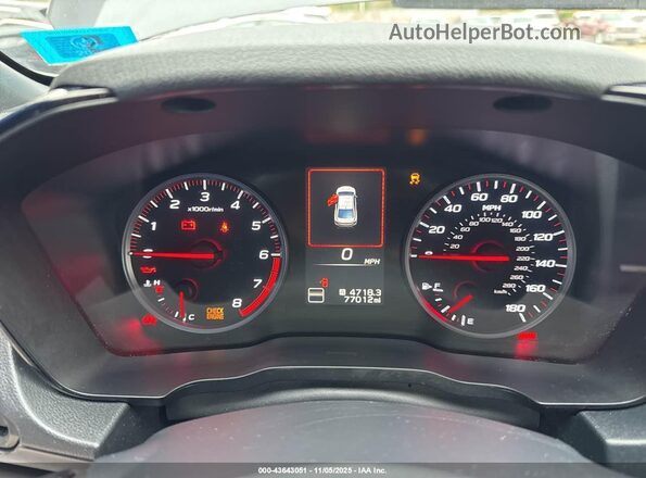 JF1VBAF68N9007160 2022 SUBARU WRX Gray Հետևի նստատեղերի տեսք