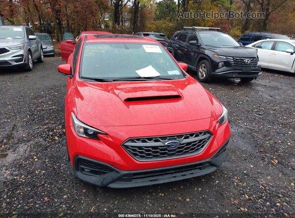 JF1VBAF69N9005692 2022 SUBARU WRX Red Vista frontal