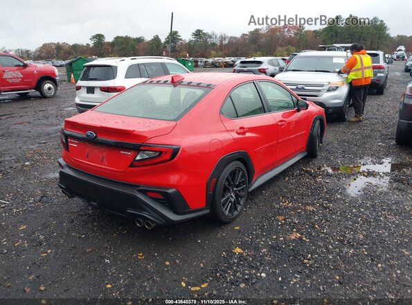 JF1VBAF69N9005692 2022 SUBARU WRX Red Trasero derecho