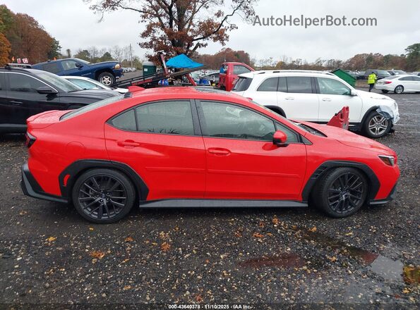 JF1VBAF69N9005692 2022 SUBARU WRX Red Vista interior trasera