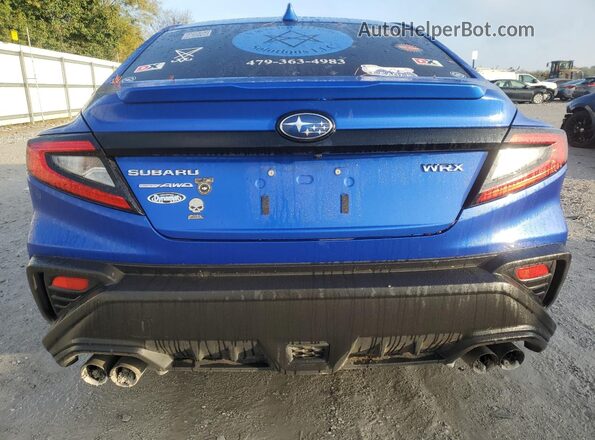 JF1VBAF6XP9812435 2023 SUBARU WRX Blue Հետևի տեսք