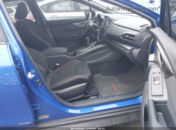JF1VBAH62R8812063 2024 SUBARU WRX Blue Вид салону спереду