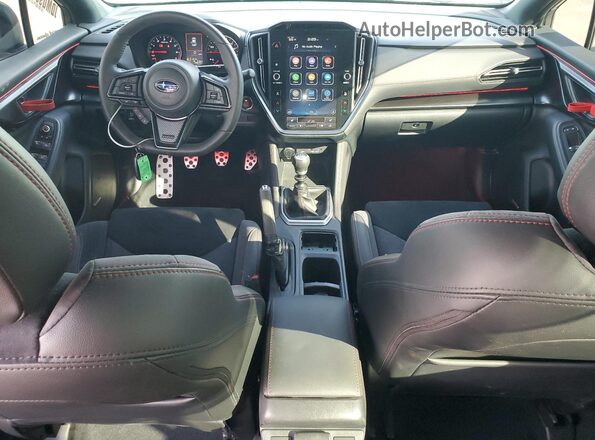 JF1VBAL60P9821407 2023 SUBARU WRX Silver Առջևի վահանակի տեսք