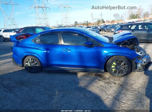JF1VBAL62P9800607 2023 SUBARU WRX Синий Вид задней части салона