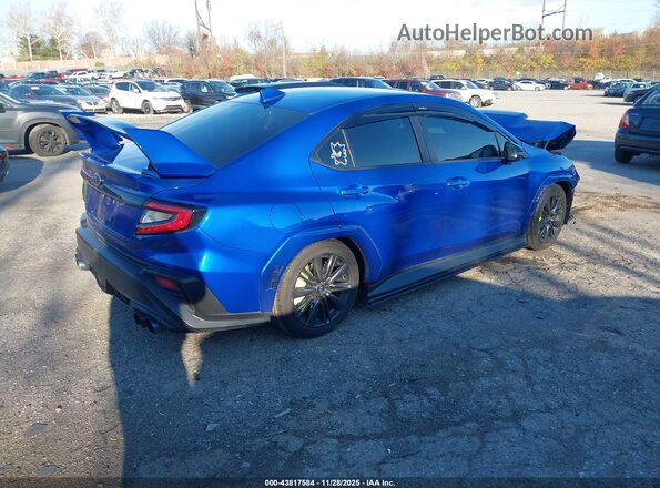 JF1VBAL62P9800607 2023 SUBARU WRX Синий Задняя правая четверть