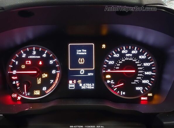 JF1VBAN62R9804155 2024 SUBARU WRX Серый Вид задних сидений
