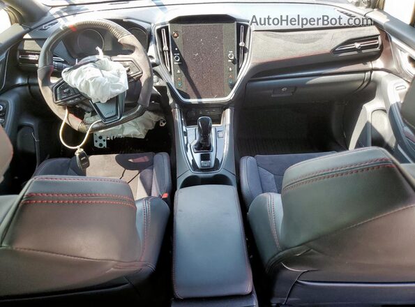 JF1VBAU68N8014344 2022 SUBARU WRX Black Widok deski rozdzielczej