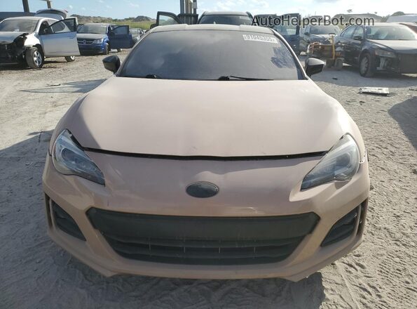 JF1ZCAC12H8604662 2017 SUBARU BRZ Tan Front view